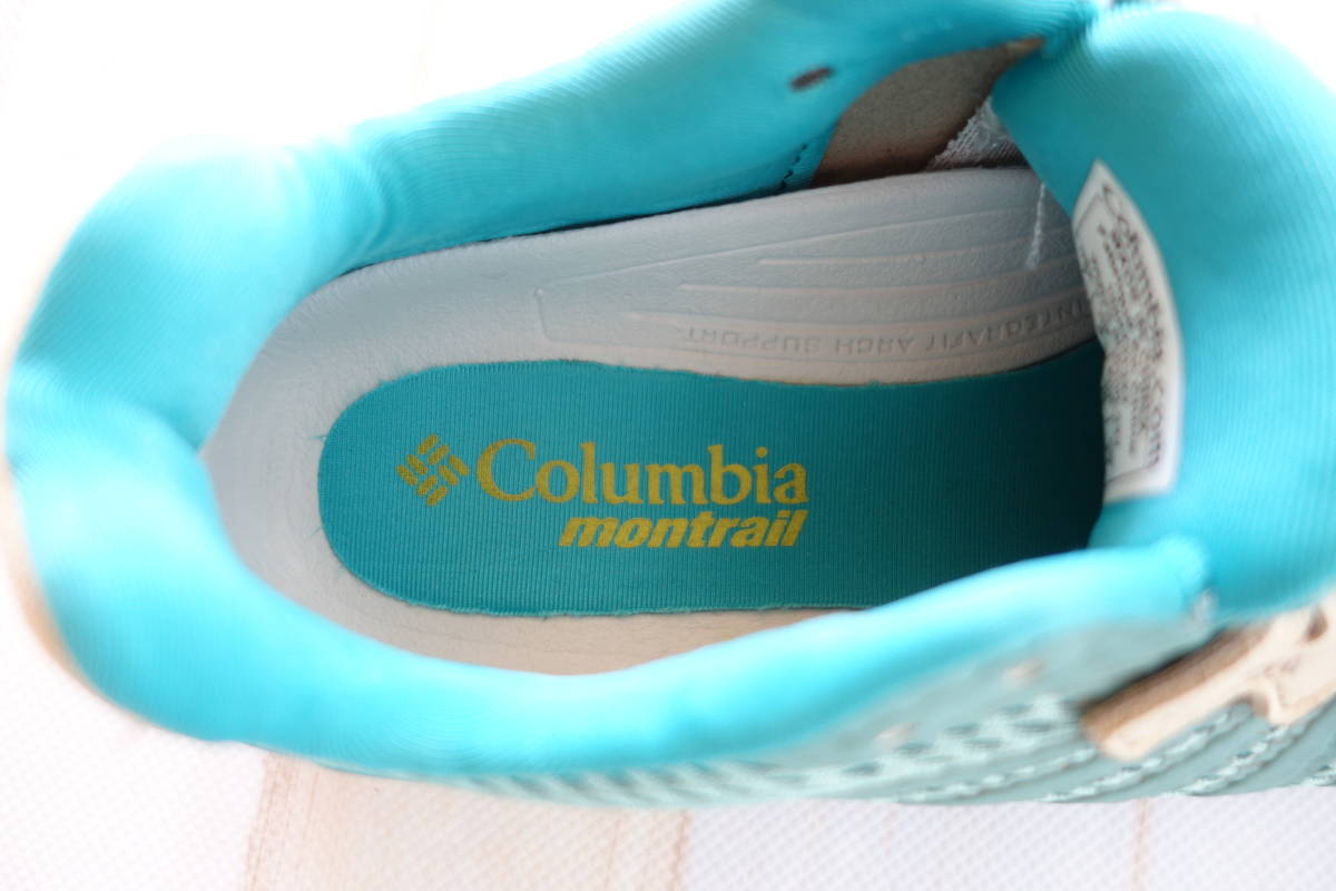 1 times use beautiful goods mon Trail Columbia MONTRAIL 15400 jpy. . goods high King trekking trail running shoes 24.0