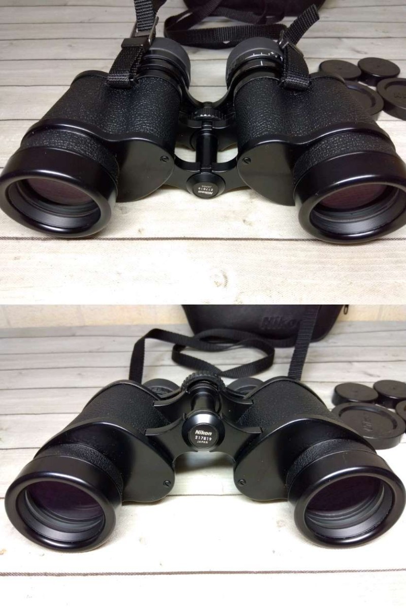 877■Nikon ニコン 双眼鏡 Nikon Binoculars 7x35E　7.3°　ジャンク現状品_画像8