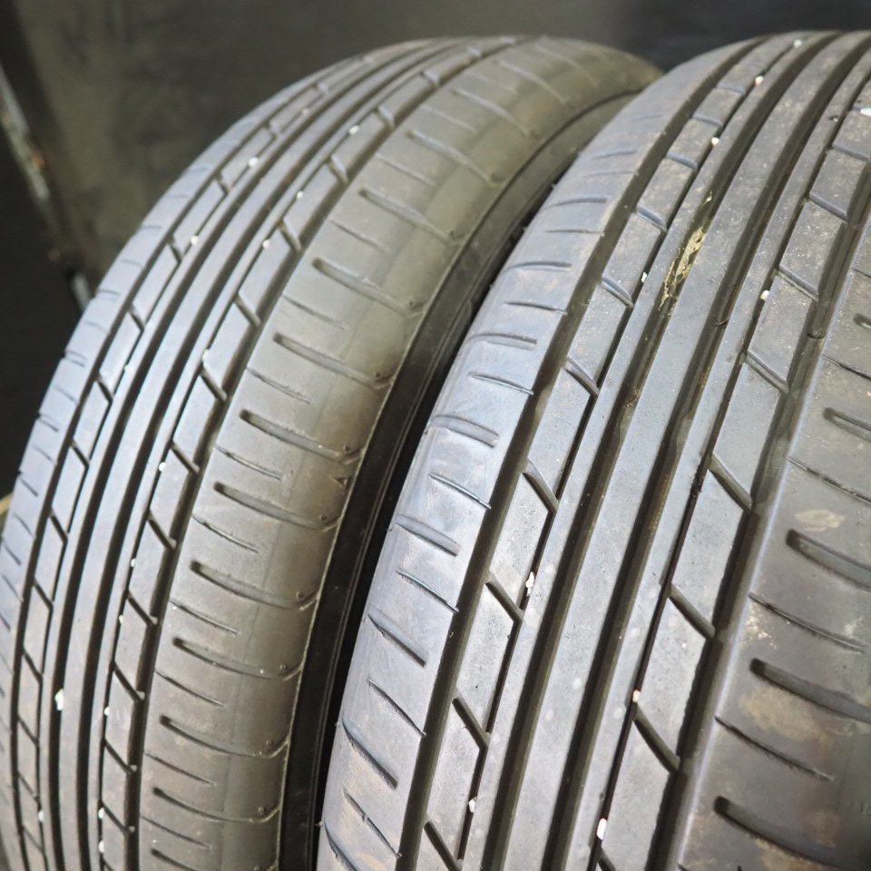 21年製 バリ山 ヨコハマ ECOS ES31【 165/65R15 2本 】パンク等の補修用に_画像2