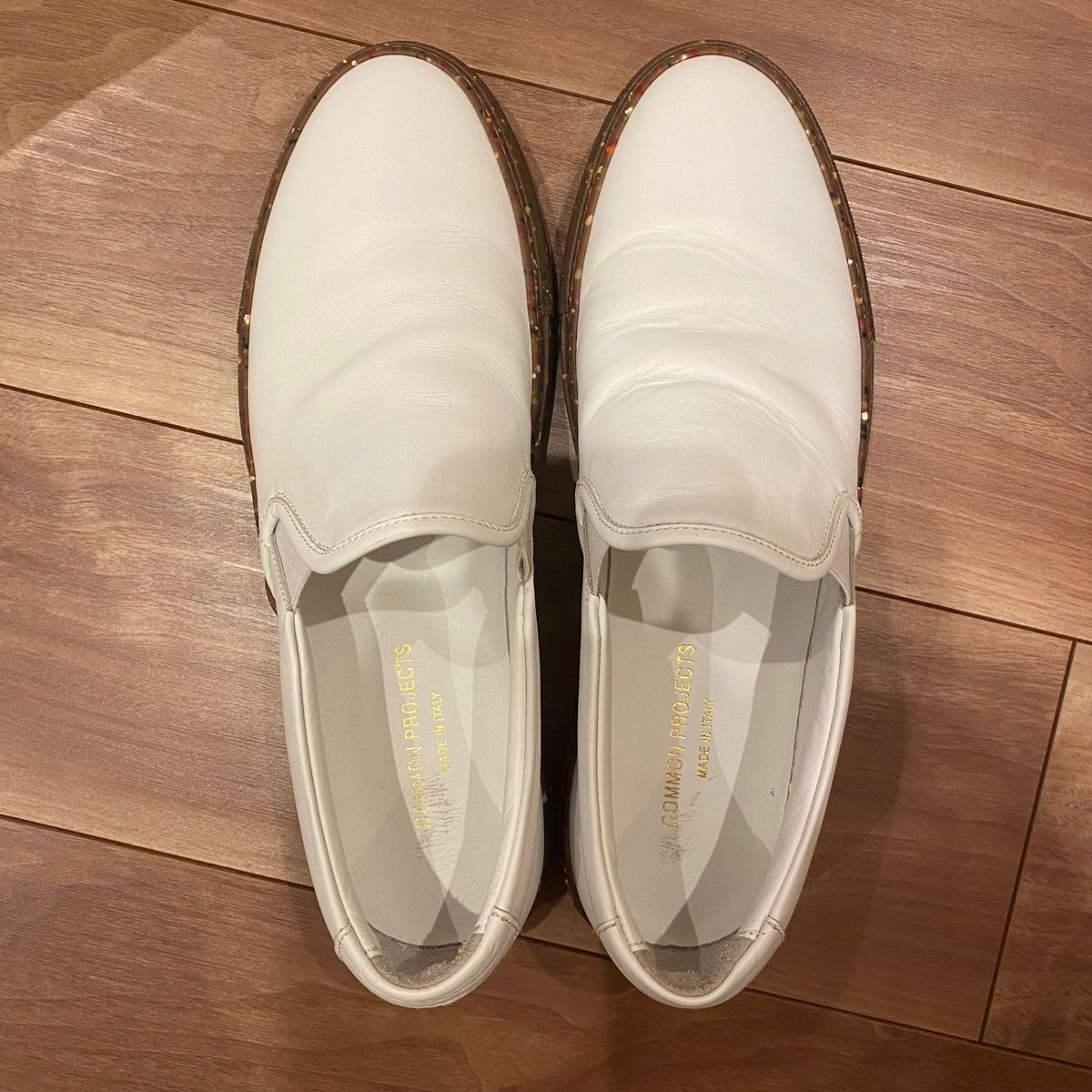 新品未使用 common projects スリッポン ホワイト 27.0㎝