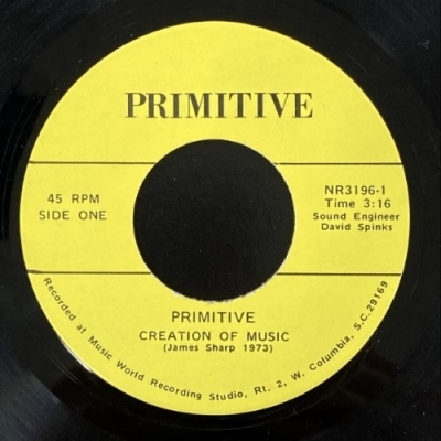 【HMV渋谷】PRIMITIVE/CREATION OF MUSIC/ SHE PLAYED ME FOR A FOOL(NR3196)