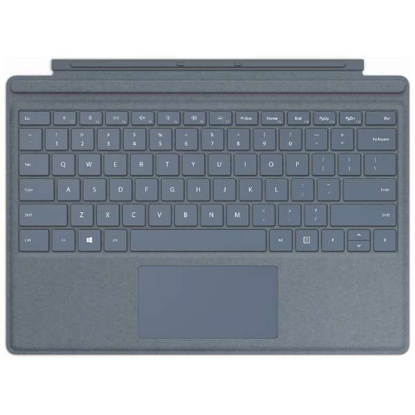 118送料無[SALE]極上品 Microsoft 純正品 Surface Pro Signature タイプカバー アイスブルー■FFP-00139■激安SHOP24_画像1