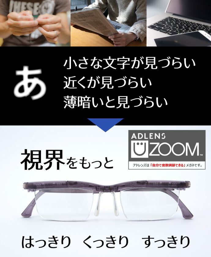 336a②[送料無]新品未開封 プレスビー/Presby 度数調整メガネ アドレンズ UZOOM SCREEN PROTECT ブラウン■シニアグラス■激安SHOP24_画像7