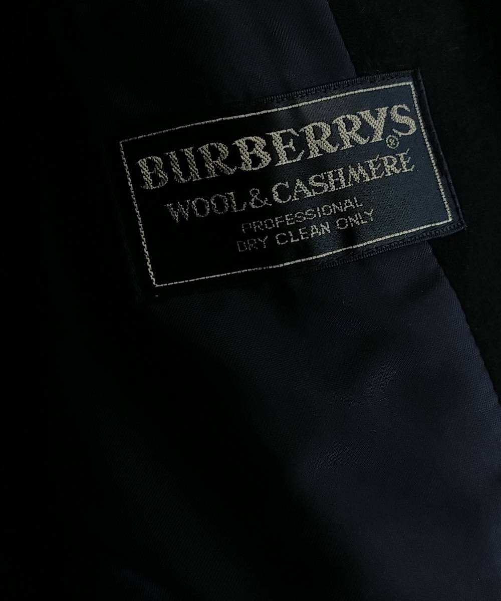 極美【頂点別格】BURBERRY　バーバリー　最高級カシミヤコート　圧倒的美しさ　超優雅スタイル　特上カシミヤ　メンズ　美品　別格品_画像6