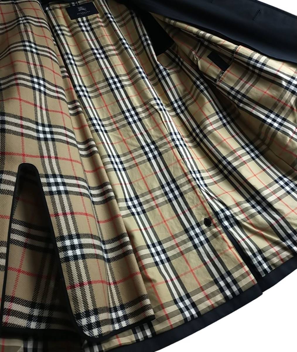 ★これ以上なし★　約25万　バーバリー　BURBERRY　最高級ライナー付きコート　定番大人気　超優雅スタイリッシュ　メンズ　美品_画像8