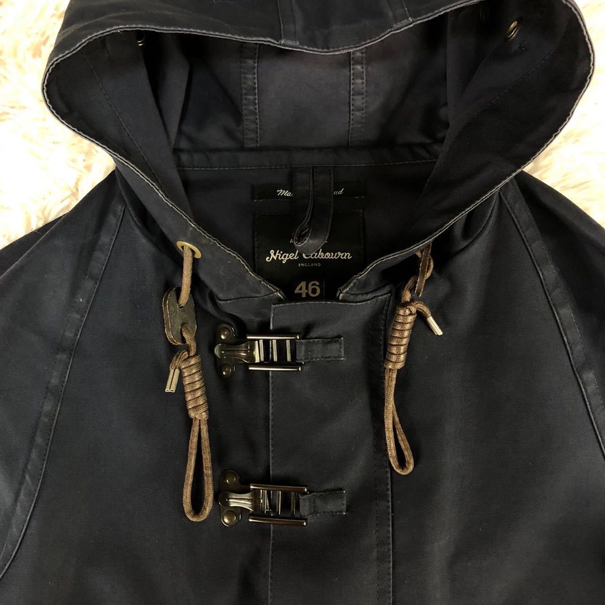 112314 ナイジェルケーボン ハリスツイード コットン カメラマンジャケット 英国製 NIGEL CABOURN CAMERAMAN JACKET メンズ ファイヤーマン_画像4