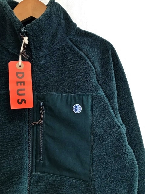 新品 2.5万円 メンズ デウス・エクス・マキナ Deus Ex Machina フリース fleece レトロX アウター ジャケット パタゴニア ノースフェイス_画像9