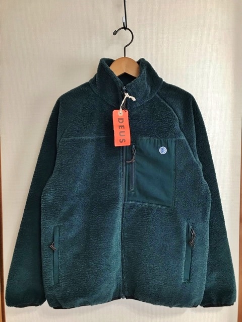 新品 2.5万円 メンズ デウス・エクス・マキナ Deus Ex Machina フリース fleece レトロX アウター ジャケット パタゴニア ノースフェイス_画像1