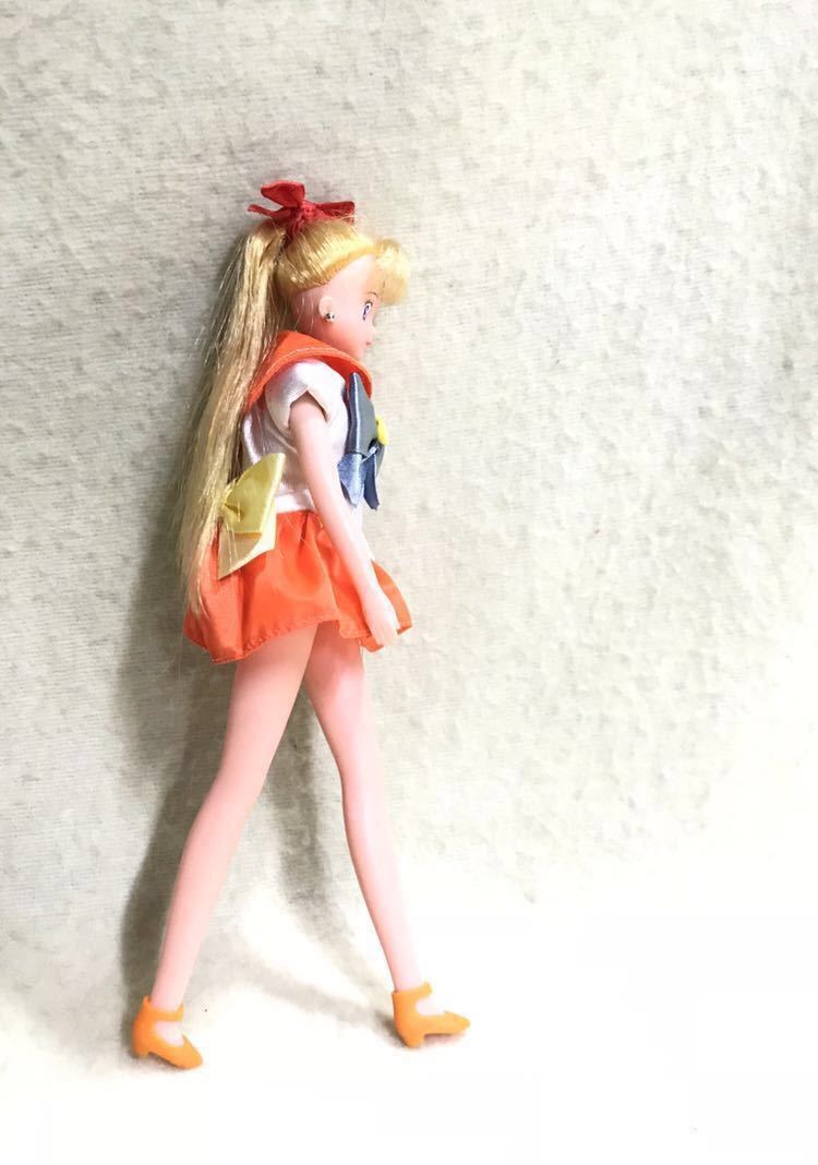  free shipping BANDAI Bandai Pretty Soldier Sailor Moon cheap sailor venus doll figure put on change love . beautiful .. sailor warrior 1993 year anime that time thing 