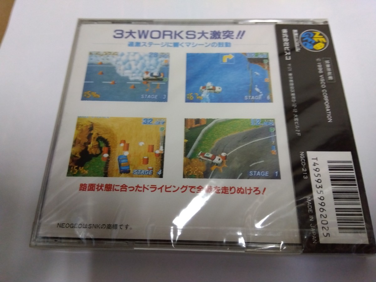 即決有！新品未開封　ネオジオCD　NEOドリフト アウトネオドリフトアウト Neo Drift Out　NEOGEOCD 未使用 送料込_画像2