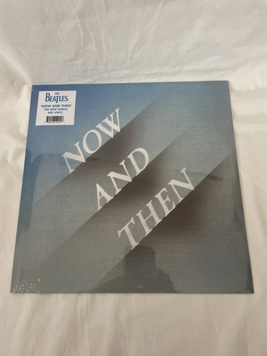 THE BEATLES / NOW AND THEN RED VINYL red * color 12 -inch new goods red record limitation Beatles 