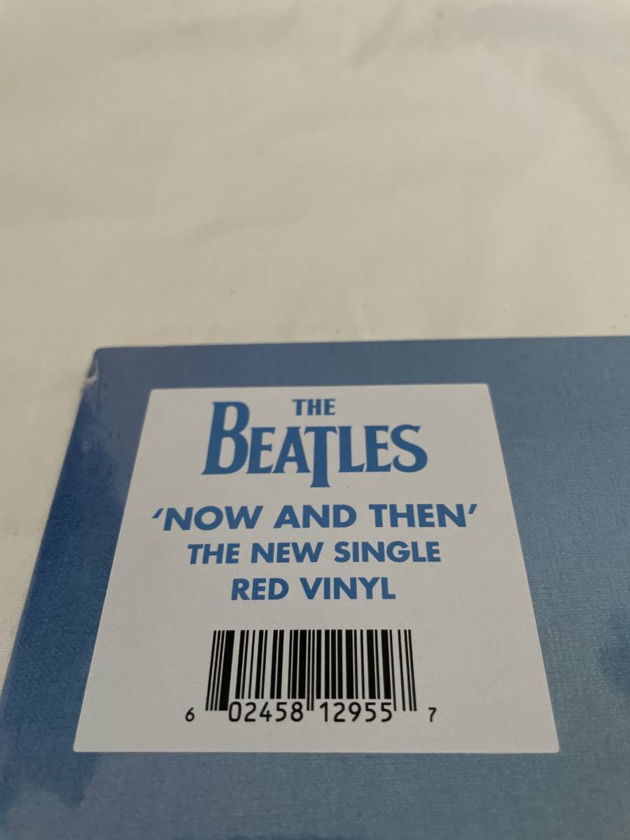 THE BEATLES / NOW AND THEN RED VINYL red * color 12 -inch new goods red record limitation Beatles 