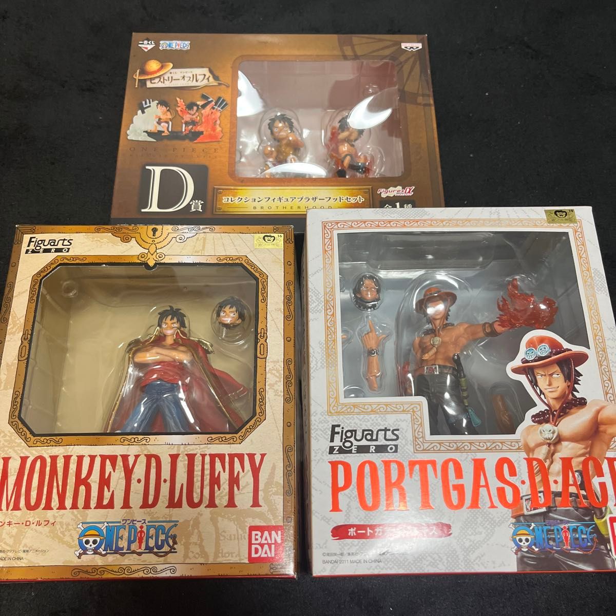 ワンピース　フィギュア　ZERO モンキー・D・ルフィ　ポートガス・D・エース ONE PIECE Figuarts POP