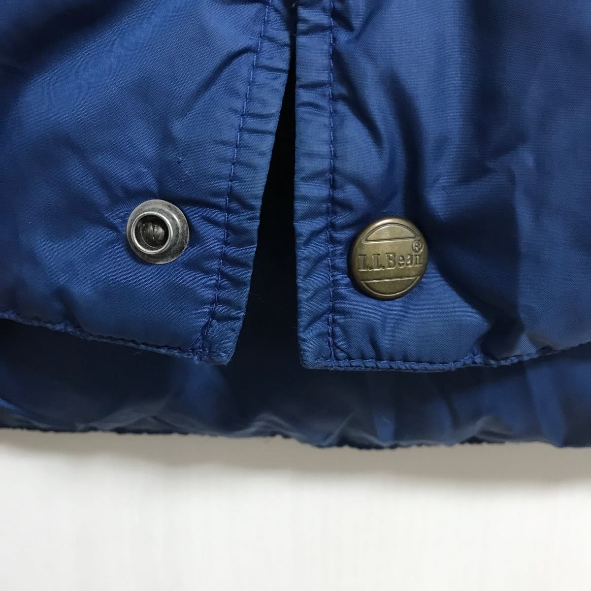 90's LLBean エルエルビーン DOWN VEST ダウン ベスト MENS MEDIUM ネイビー 紺 韓国製 90年代 ビンテージ 80s_画像10