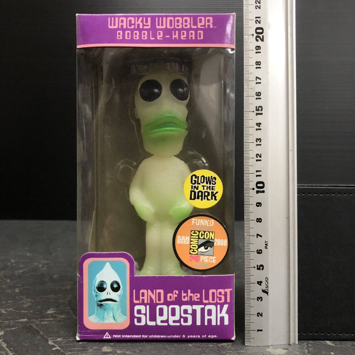 未使用 まとめて Funko GLOW IN THE DARK WACKY WOBBLER SLEESTAK COLLECTOR'S SERIES アメコミ フィギュア バブルヘッド_画像6