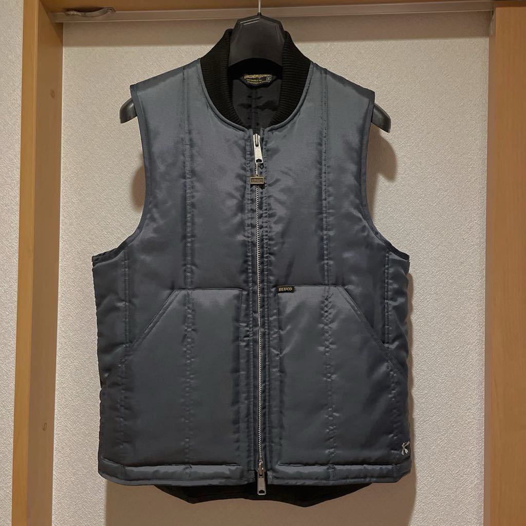 最終価格極美品　ブルコ　リブベスト　BLUCO / RIB VEST / ベスト　アンクラウド　uncrowd ワークベスト _画像1