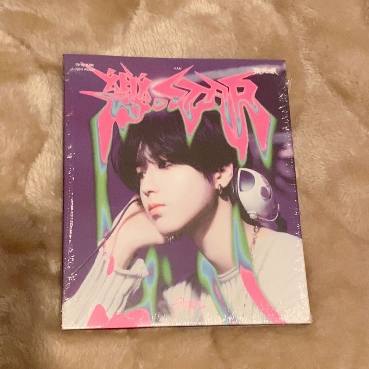 stray kids 楽 樂star Rokestar ポストカード 新品 未開封 ハンジソン ハニ CD