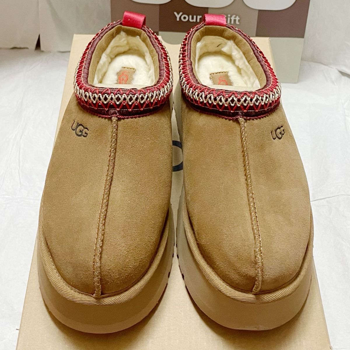 UGG Tazz チェスナット 24cm UGG Tazz Chestnut アグ タズ チェスナット 厚底 24 正規品