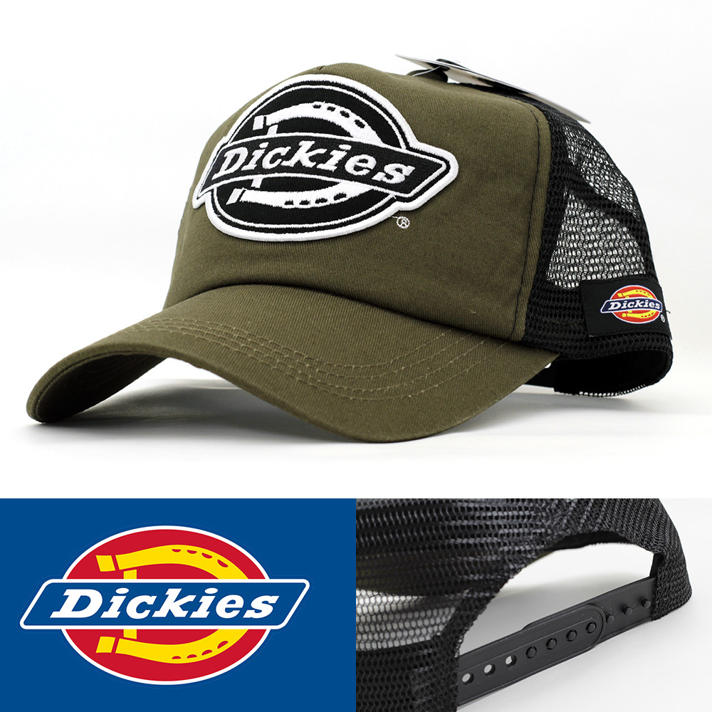 メッシュキャップ 帽子 メンズ DICKIES ディッキーズ Standard Mesh Cap カーキ 17620600-35 USA アメリカンブランド
