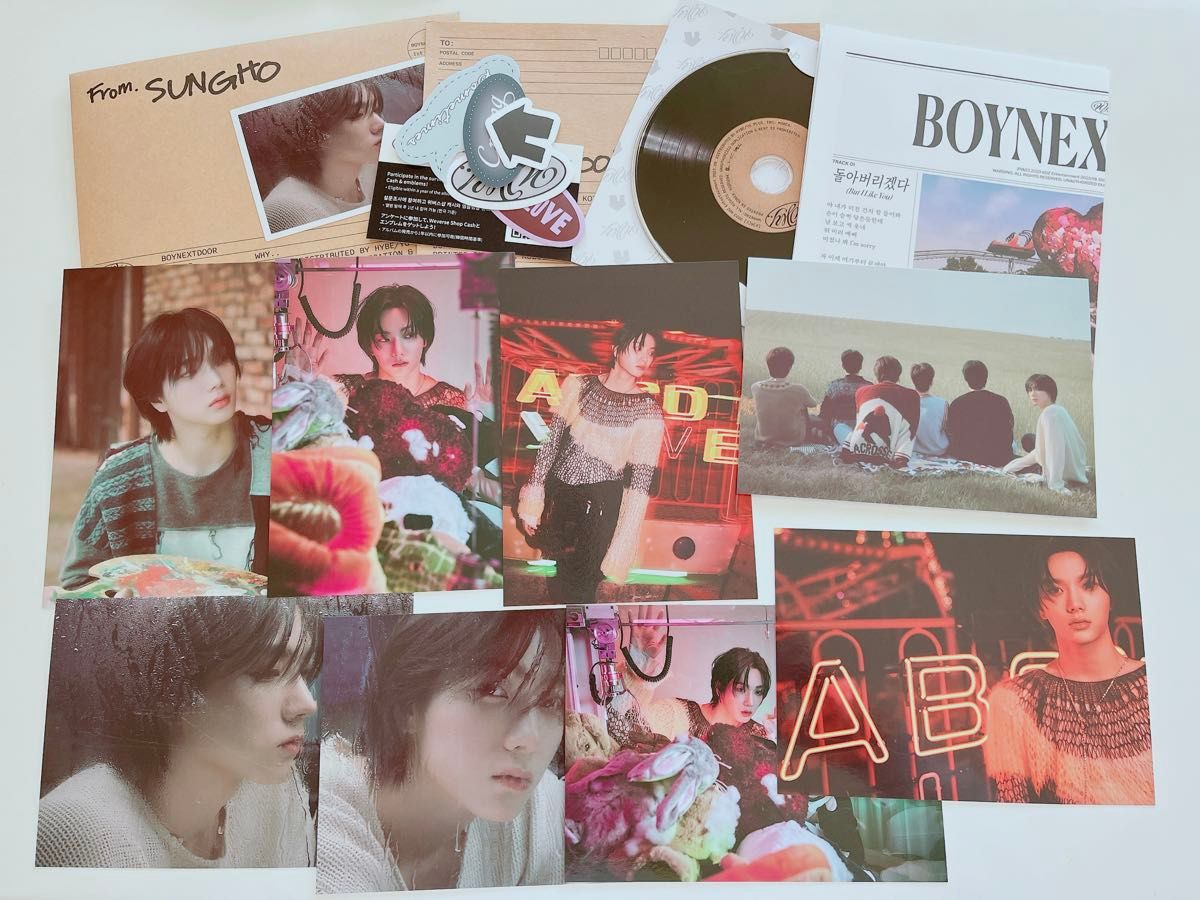 BOYNEXTDOOR ボイネク ソンホ letter トレカ付き 未再生|Yahoo BOYNEXTDOOR ボイネク ソンホ letter トレカ付き 未再生|Yahoo
