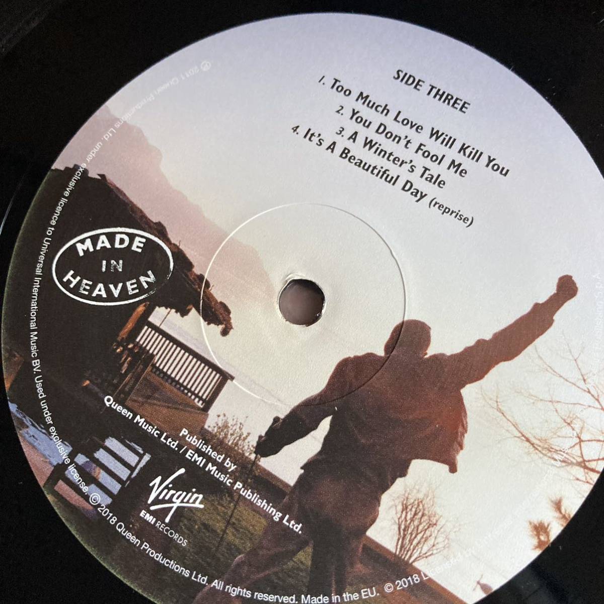 アナログレコード / Vinyl 【 Queen / クイーン ☆ メイド・イン・ヘブン 】 180g 重量盤 DeAGOSTINI 12inch LP盤_画像5
