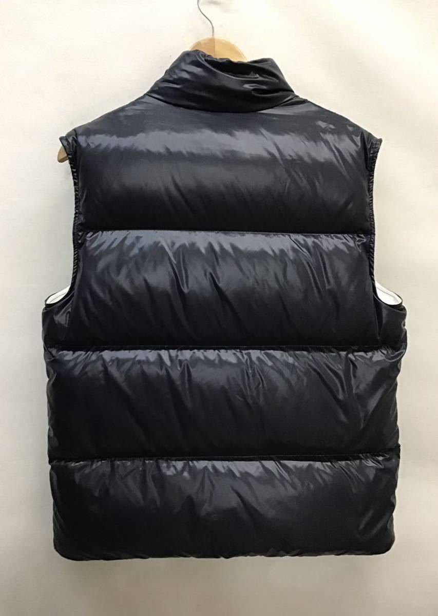 20230918【MONCLER】モンクレール MONGINEVRO GILET ダウンベスト S ネイビー F20911A51o00_画像2