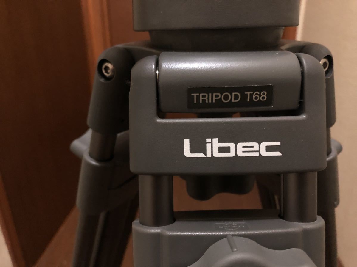 Libec LS-22DV リーベック 雲台 H22 三脚 Tripod T68 ザハトラー ヴィンテン マンフロット プロフェッショナル 業務用 映像機器 プロ仕様_画像6