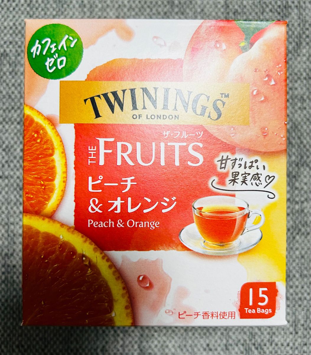 トワイニング ザ・フルーツ ピーチ＆オレンジ(15袋入)