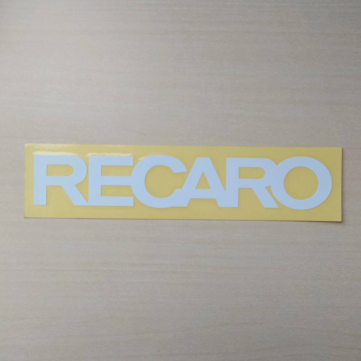 ☆ RECARO ☆ ステッカー 17cm×4.0cm _画像1