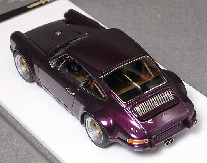 シンガー　ポルシェ911 [964]クーペ（Amethyst Metallic）　*1/43スケール　*メーカー：Vision (MAKE UP)　*品番：VM1110　　*06_画像4