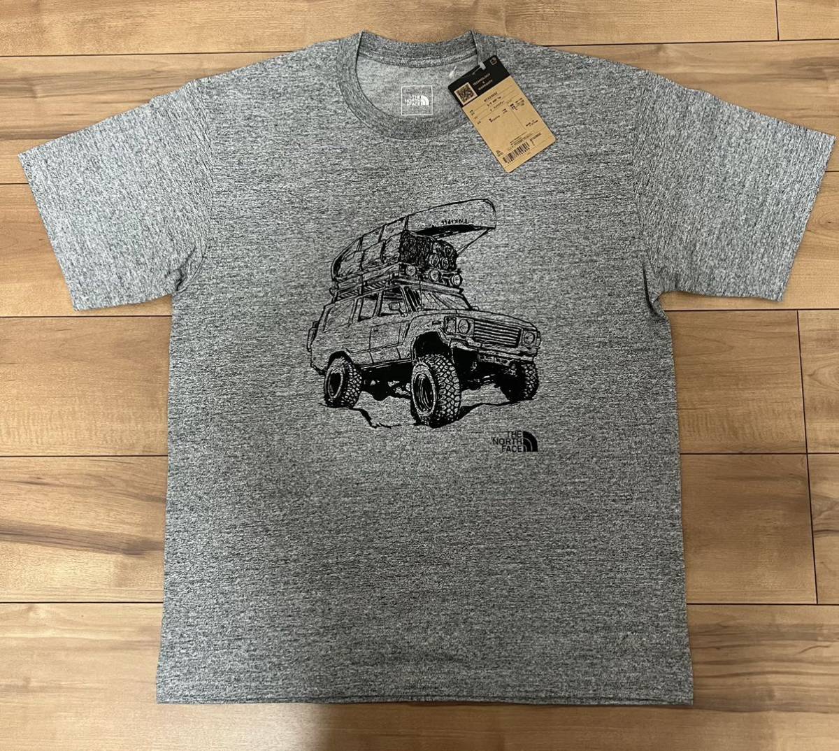 ☆ 送料無料 ☆ 新品 即決 ノースフェイス ランドクルーザー Tシャツ Lサイズ ☆ NT32303Z 4WD TEE ☆ ランクル 40607076780 ☆ 半袖