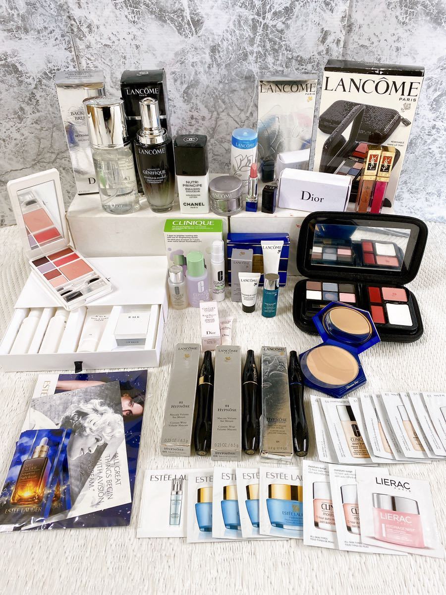 基礎化粧品 Dior LANCOME RMK デパコス 下地 口紅 ファンデーション ブランドコスメ コスメまとめ売り_画像1