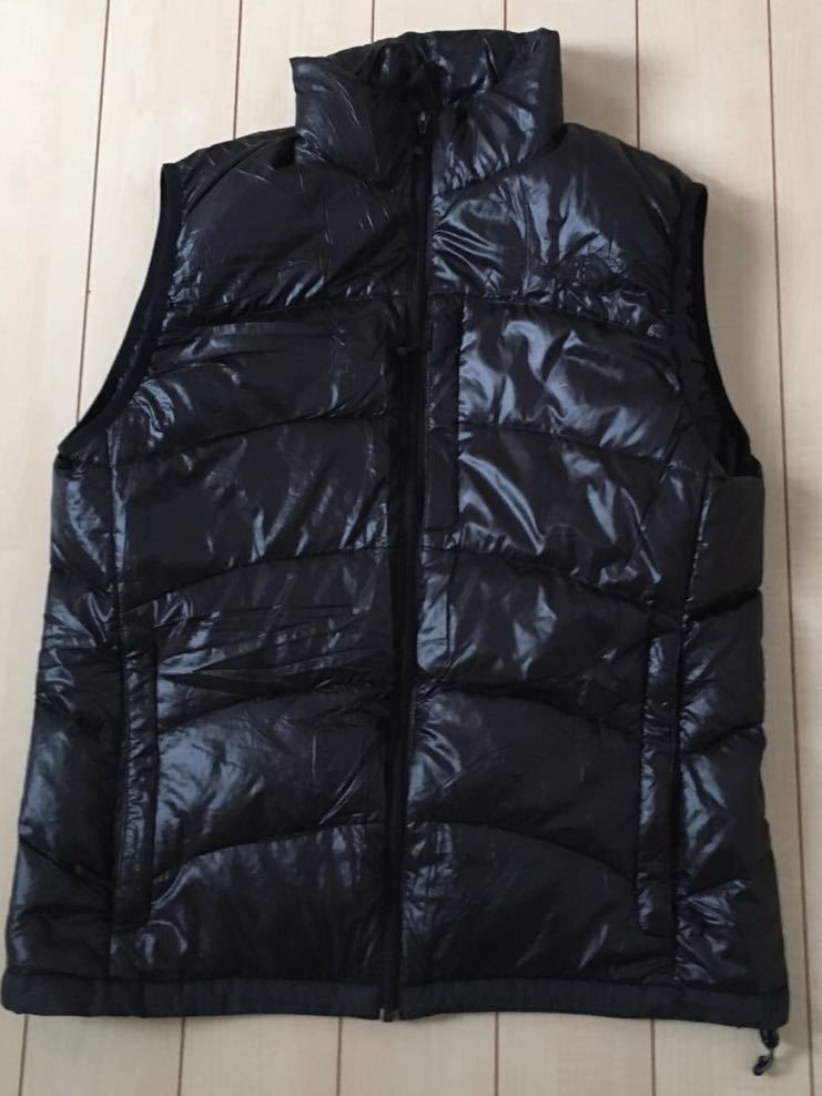 ☆ザノースフェイス アコンカグアダウンベスト 希少オールブラックsize Mゴールドウィン国内正規品☆THE NORTH FACE _画像1