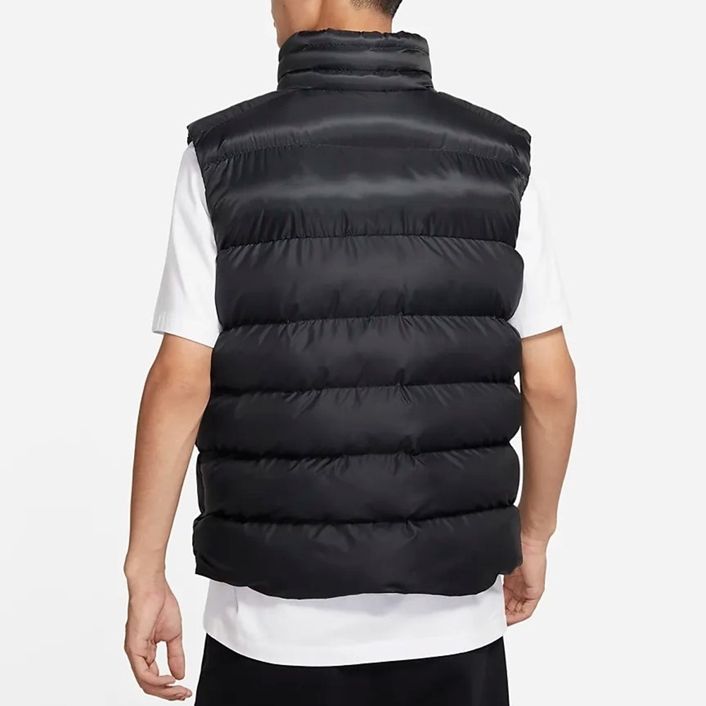 残少 2XL NIKE JORDAN SYN FILL DOWN VEST 検 ジョーダン 人工ダウンベスト 中綿 パファー ジャケット ジャンプマン AIR 黒/ブラック XXL_画像3