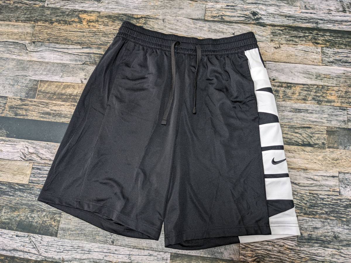  осталось немного XL Nike BIG NIKE тонкий Short джерси осмотр баскетбол шорты брюки ba Span большой Logo тренировочный NBA чёрный / черный 