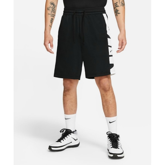  осталось немного XL Nike BIG NIKE тонкий Short джерси осмотр баскетбол шорты брюки ba Span большой Logo тренировочный NBA чёрный / черный 