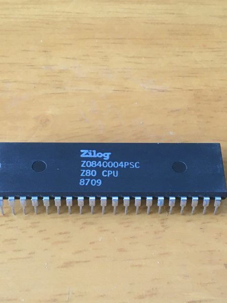 [ электронный детали ]Z80 CPU Zilog не использовался 