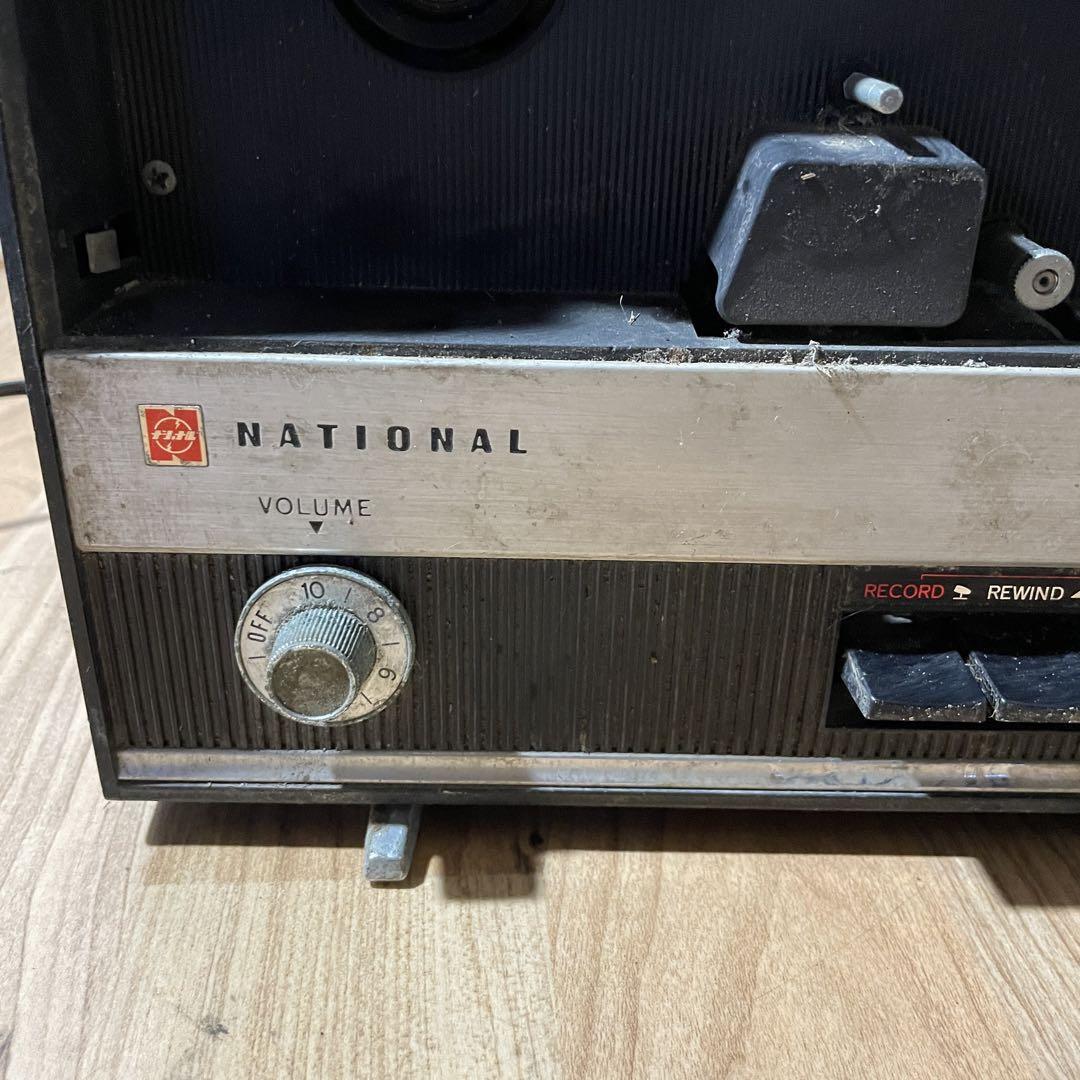 ナショナル RQ-120 テープレコーダー カセットプレーヤー ポータブル ETC0212の画像4