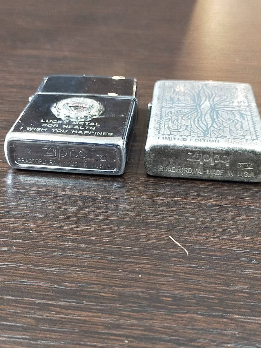 (２４９８) ZIPPO ガスライター おまとめ５点 ☆火花確認済み☆の画像7