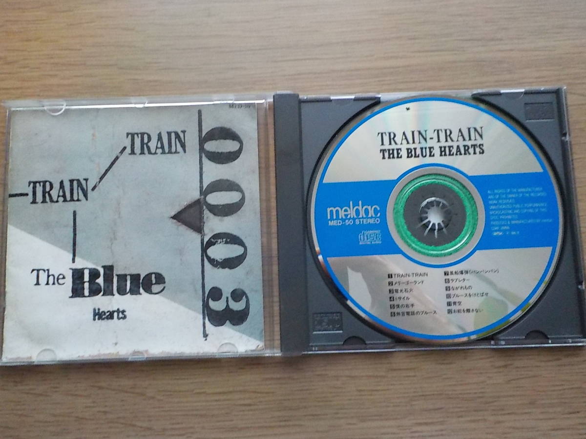 ブルーハーツ　「TRAIN　TRAIN」　CD　_画像4