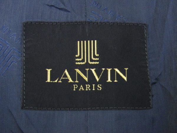 ★ランバン LANVIN★メンズ ウールステンカラーコート R46-44★R51210001B_画像5