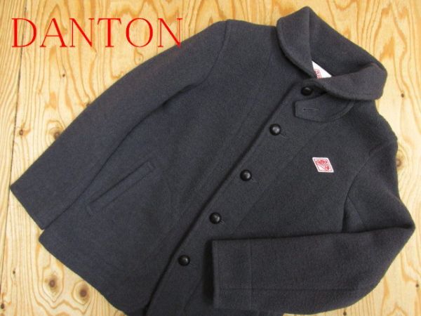 ★DANTON ダントン★レディース ウールモッサ シングルジャケット JD-8243★R51210035A_画像1