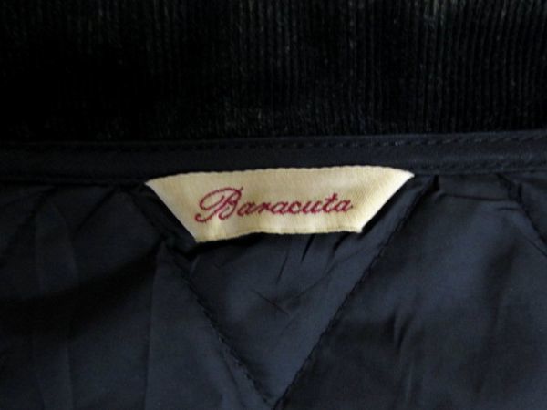 ★バラクータ BARACUTA★メンズ コーデュロイパイピング キルティングジャケット★R51210029A_画像5