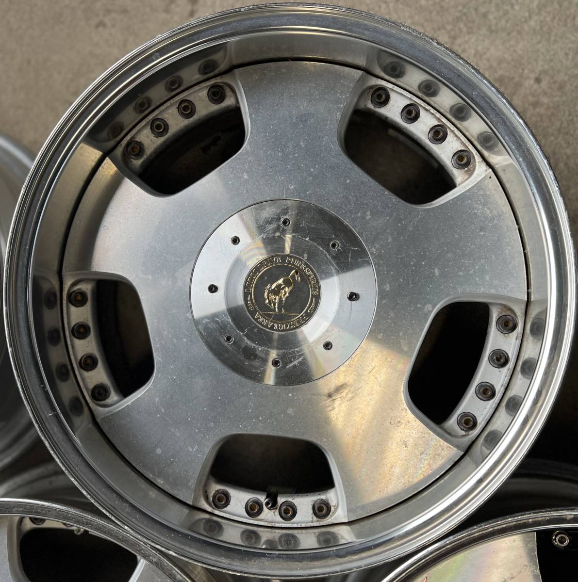 JAPAN WHEEL 19×8.5J and 19×9.5J INSET+31 PCD 139.7 4枚SET 売切れ商品_画像5