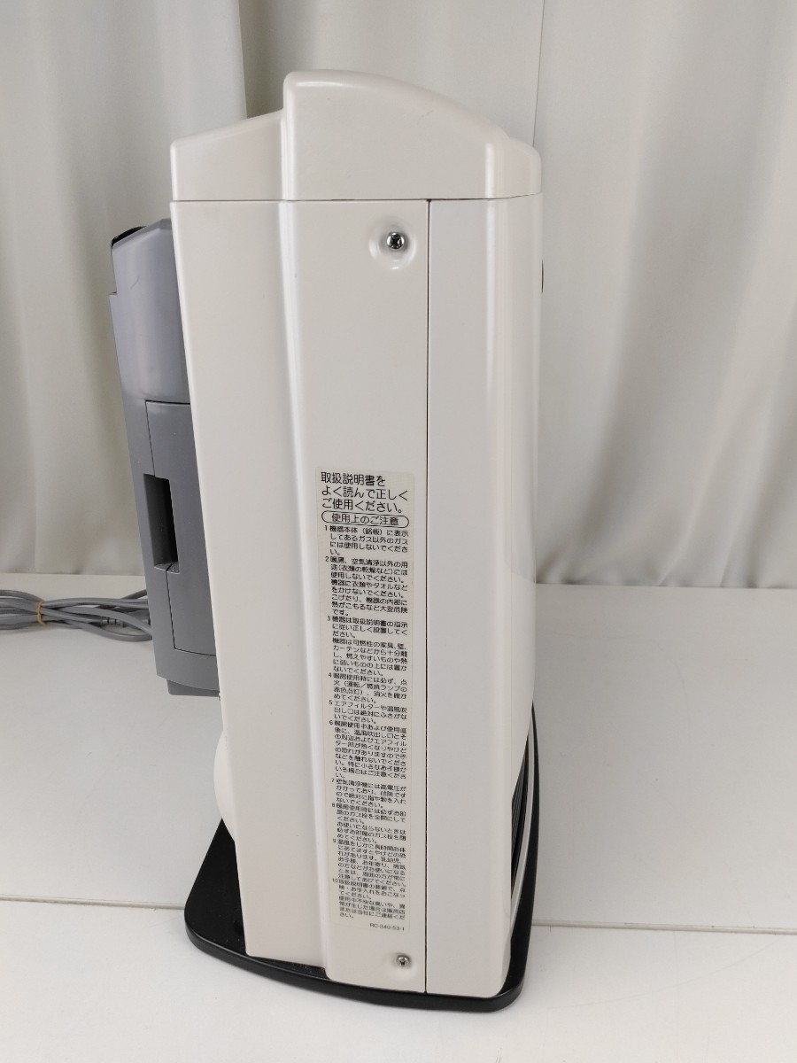 リンナイ Rinnai RC-E4002AC-2 ガスファンヒーター LPガス用 2007年製_画像5