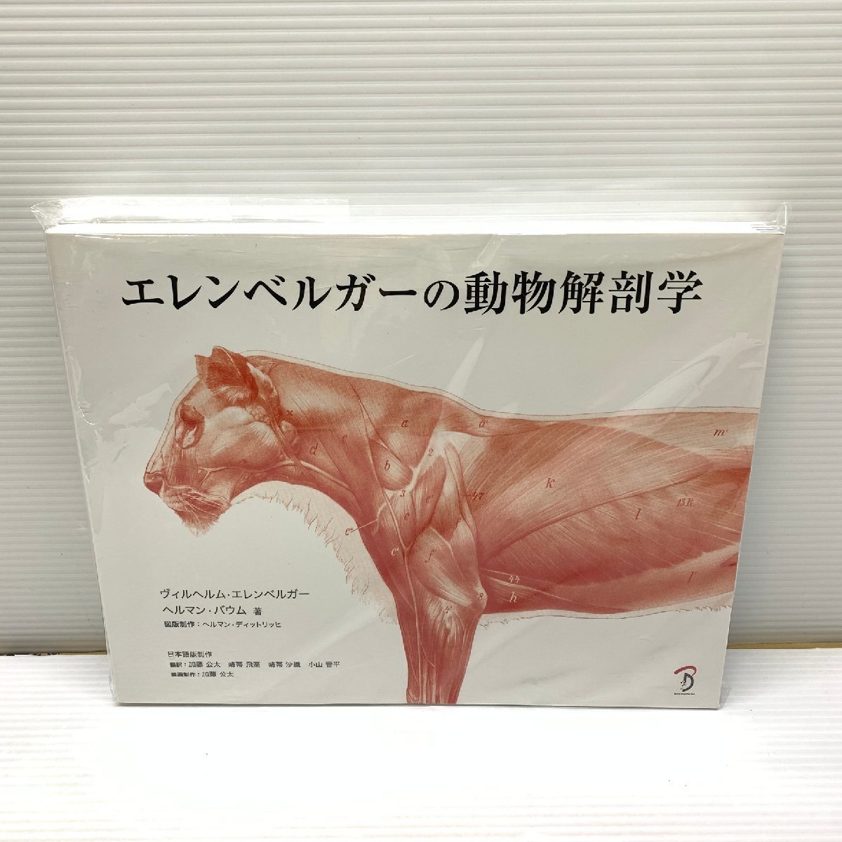 MIN【中古品】 エレンベルガーの動物解剖学 初版ヴィルヘルム・エレンベルガー ヘルマン・バウム著 〈5-231222-MK-7-MIN〉_画像1