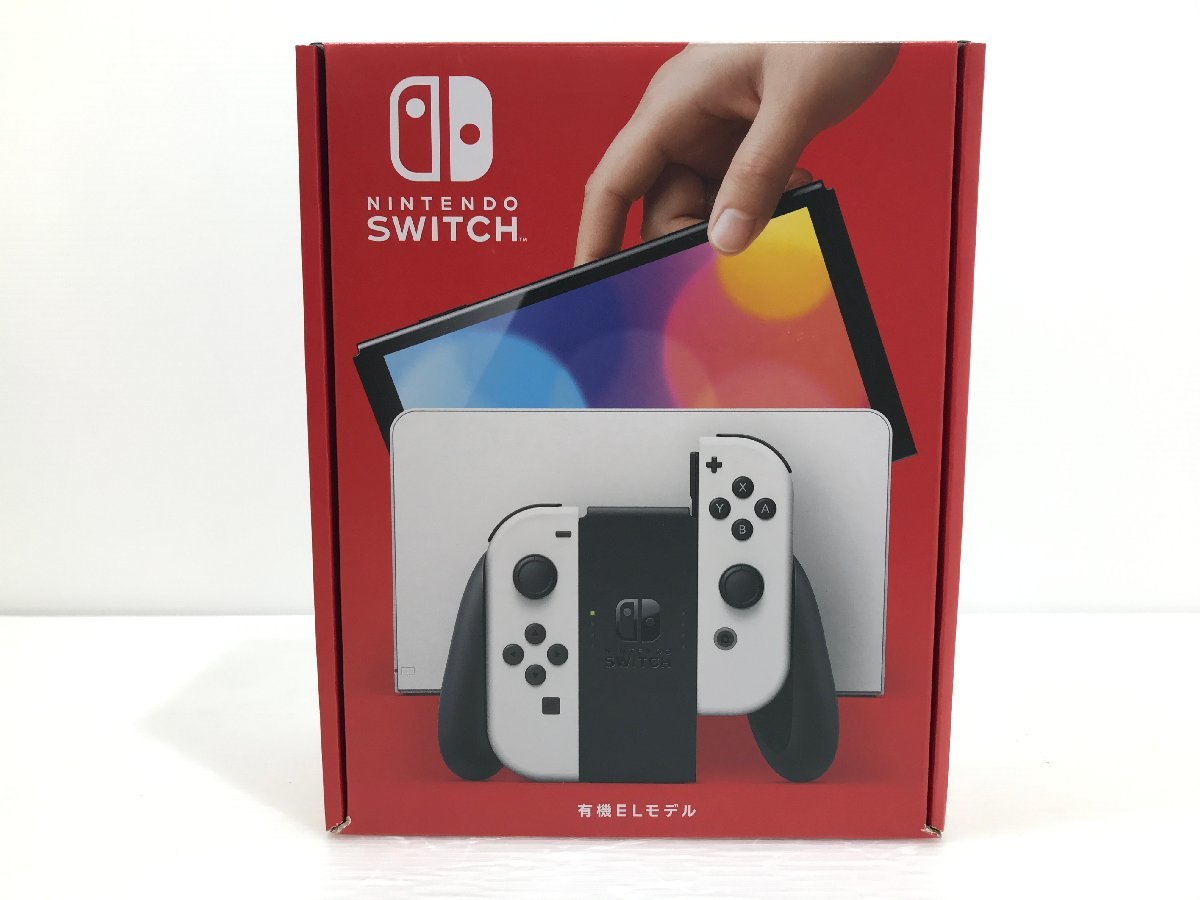 TAG・未使用】☆1円～ （9） Nintendo Switch 有機ELモデルホワイト