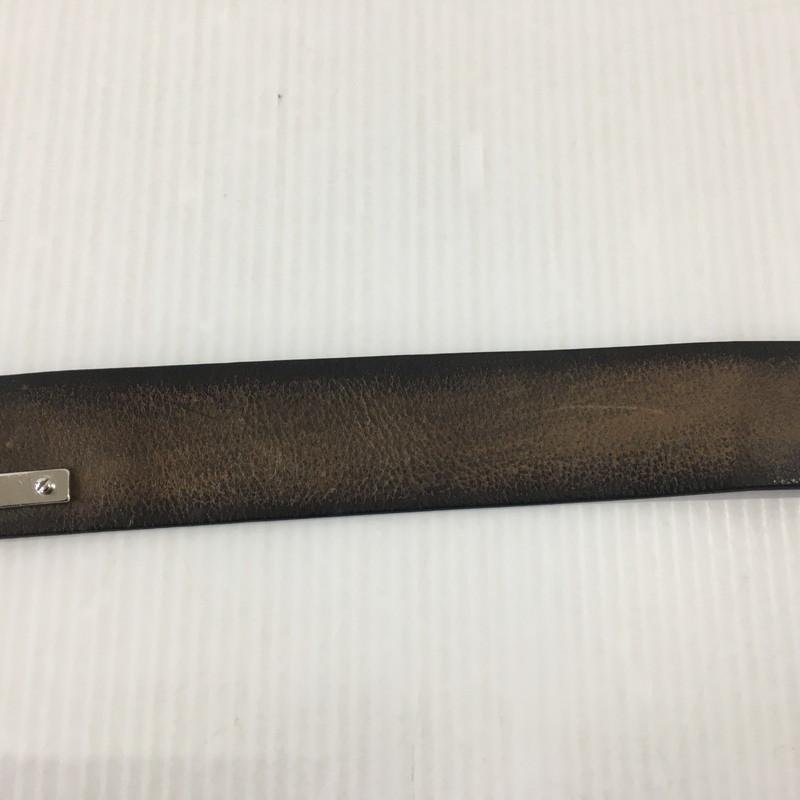 TEI【中古品】 DIESEL ディーゼル USED加工 バックルレザーベルト 〈205-231210-MK-14-TEI〉_画像6