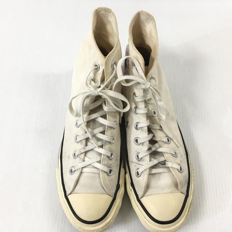 TEI【中古品】 CONVERSE MADE IN JAPAN ALL STAR HI ホワイト 25.5cm コンバース ハイカット スニーカー 〈163-231211-MA-14-TEI〉_画像3