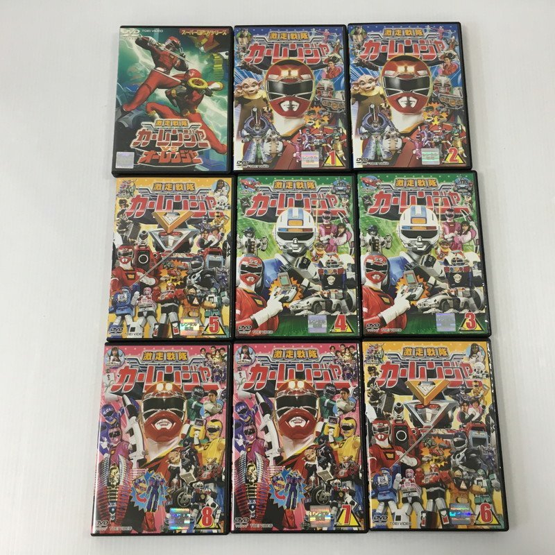 TEI【現状渡し品】 1円スタート!! 戦隊DVDセット 仮面ライダー シンケンジャー ゴセイジャー ハリケンジャー 〈9-231217-MK-1-TEI〉_画像4